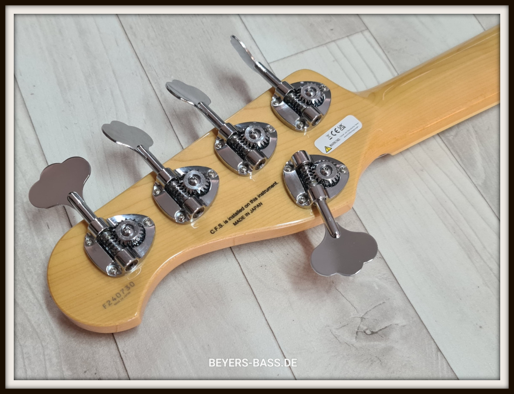 FGN Neo Classic JB-100 5-String, Vintage Natural